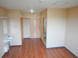 清潔な空間の居室