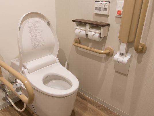 バリアフリーのトイレ設備