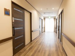 清潔感のある廊下