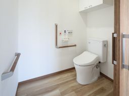 清潔なトイレスペース