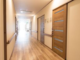 清潔な廊下の様子