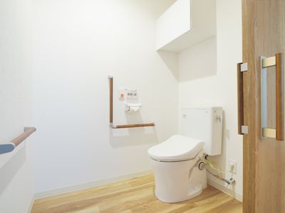 清潔感あるトイレスペース