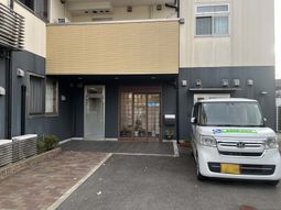 清潔感のあるエントランス