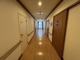 清潔感のある廊下