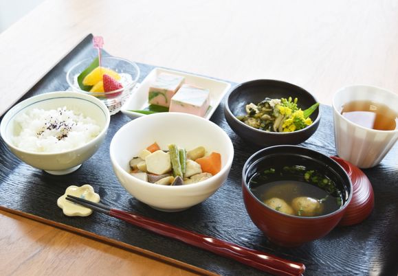 健康的な食事の提供