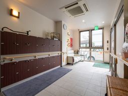 広々としたエントランス