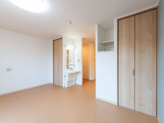 静かで落ち着く居室