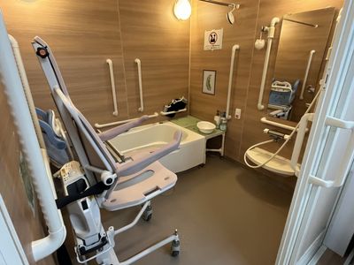ゆったり浴室設備