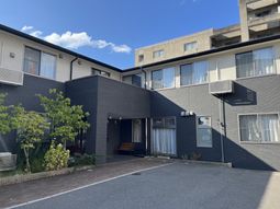 ゆったり過ごせる中庭