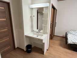 居室内の洗面台