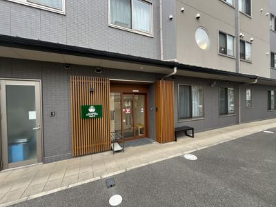 明るいエントランス