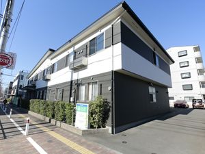 外観のモダンな建物