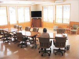 木のぬくもり感じる空間