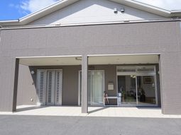 明るいエントランス