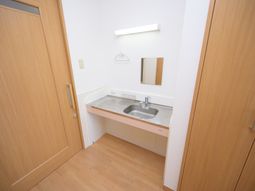 洗面所の清潔な空間