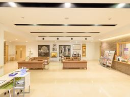 ゆったり快適なロビー風景