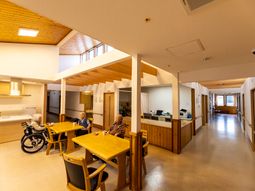 共有スペースの日常シーン