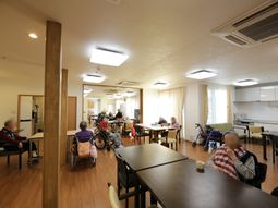 広々した共有スペース