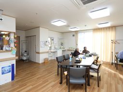 温かみのある共有スペース