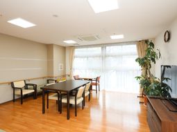 ゆったりした共用スペース