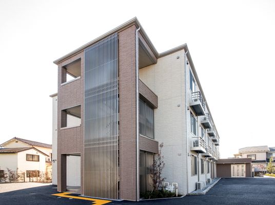 清潔感のある明るい外観