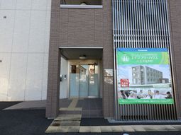 明るいエントランス