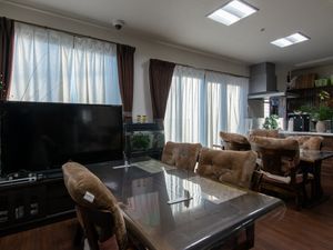 共有スペースとテレビセット