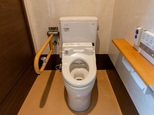 バリアフリー設計トイレ