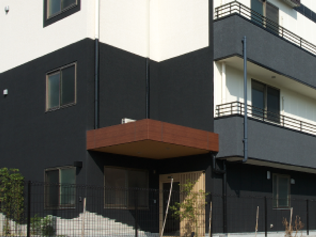 落ち着いた外観 外観 落ち着いた色合いでデザインされた建物の外観です。清潔感があります。