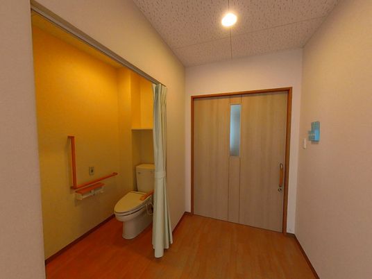 清潔なトイレスペース