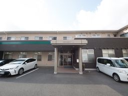 清潔感のあるエントランス