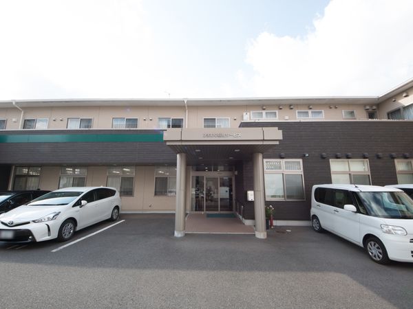 清潔感のあるエントランス