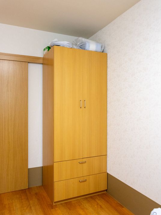 収納家具のある居室