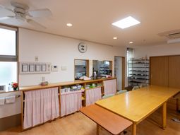 食事の準備をする部屋
