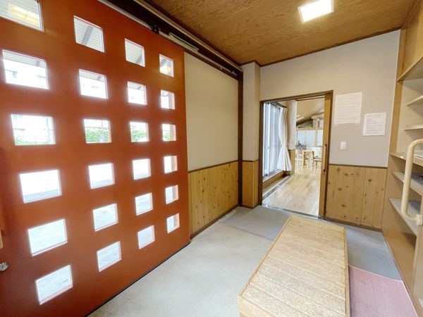和やかな雰囲気のエントランス