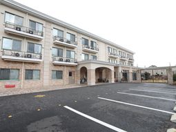 清潔感のあるエントランス