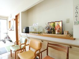 エントランスの和的雰囲気