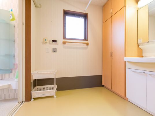 整った洗面スペース