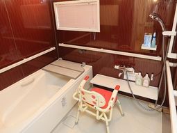 快適な介護用浴室