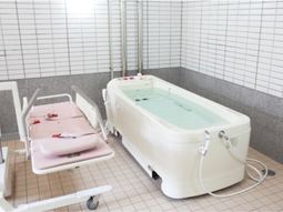 清潔な浴室の設備