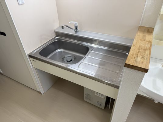 シンプルなキッチン