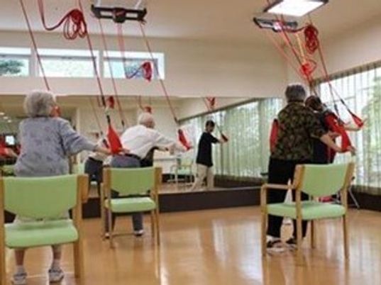 リハビリ活動の場面