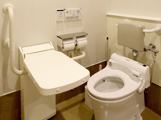 手すり付きトイレの設備