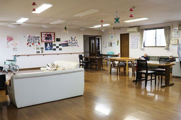 明るい共有エリア