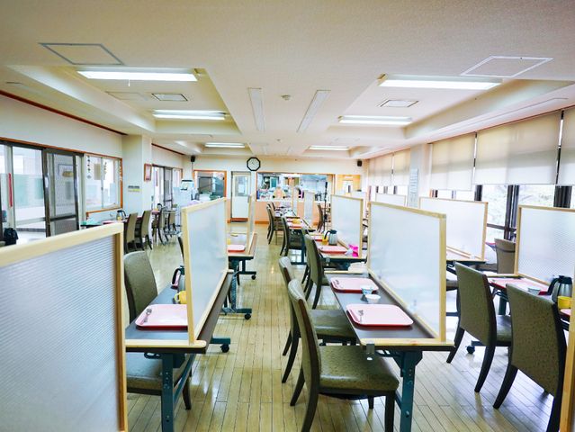 居心地の良い食堂空間