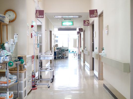 清潔な廊下の風景