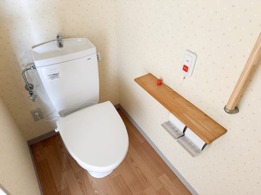 安全設備の整ったトイレ