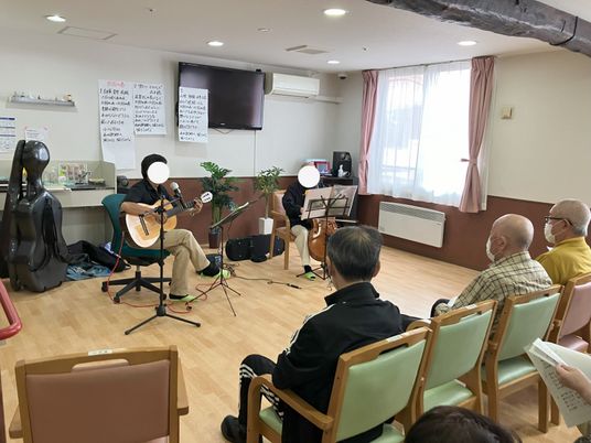 音楽演奏を楽しむ部屋