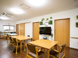働く環境のダイニング