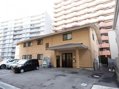 開放感のあるエントランス